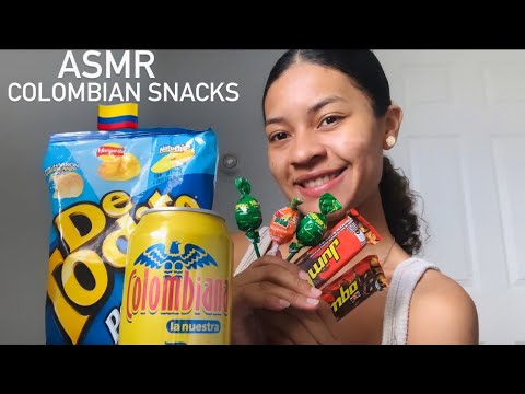 ASMR Español COMIENDO dulces Colombianos 🇨🇴