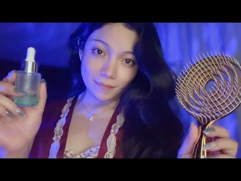 ASMR Doing Your Skincare Because You Worked Hard Today 💙