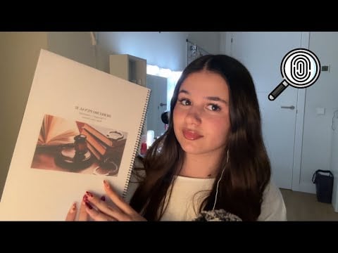 ASMR criminología | estudiando 1 hora hasta que te duermas 🔎 