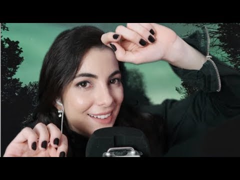 ASMR BINAURAL: HAND MOVEMENTS E MOUTH SOUNDS/ Sons com a boca e Movimento com as mãos