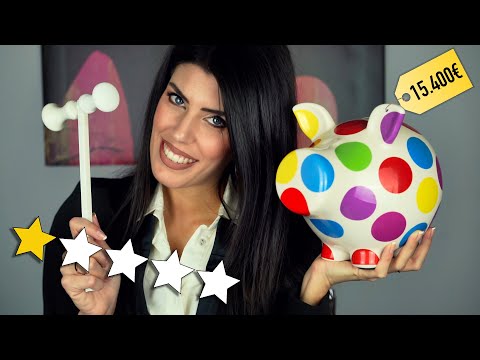 ASMR ita - 💰 BANDITORE D'ASTA MENO VOTATO • ROLEPLAY