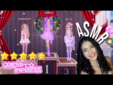 ASMR JOGANDO ROBLOX - DRESS TO IMPRESS 🎀