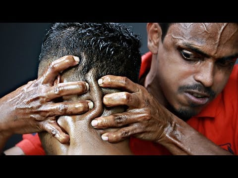 Some Unique Massage Therapy | Strong Wrist Barber Hard Head Massage With Neck Cracking | ASMR