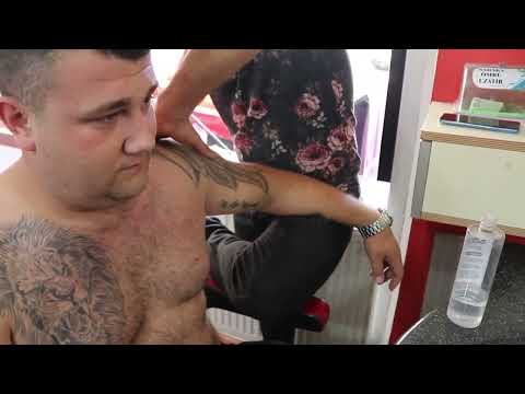ASMR TURKİSH BARBER MASSAGE HEAD NECK BACK AMR EAR FACE MASSAGE