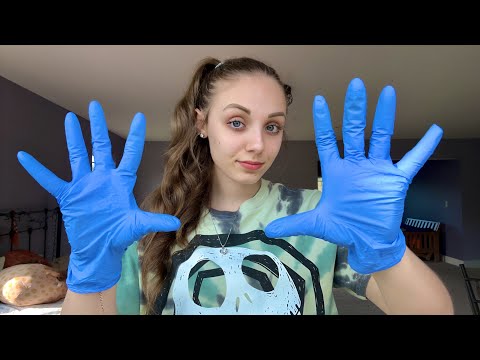 ASMR || Glove Try-On Haul! 🧤(Latex, Vinyl, Rubber Gloves & More!)