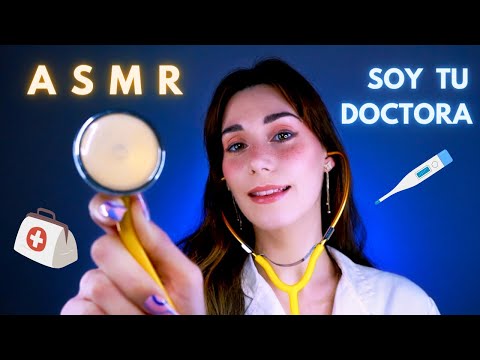 ASMR EXAMEN MÉDICO 🩺 REVISIÓN MÉDICA General 👩‍⚕️ Roleplay en ESPAÑOL