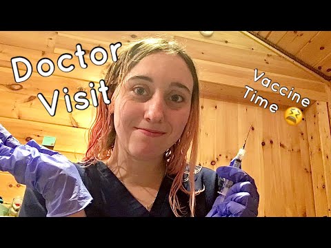 ASMR Doctor// Tetanus Check-Up