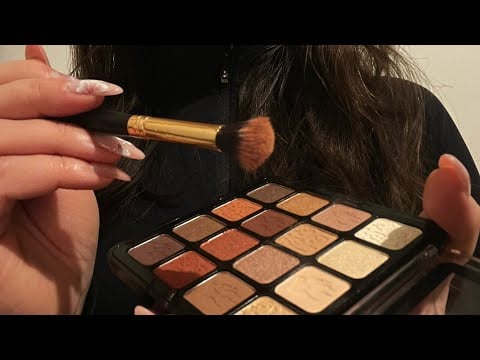 Lofi asmr - doing your makeup🧝🏼‍♀️ super tingly- no talking & no tapping 