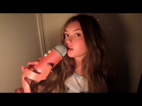 ASMR guess the inaudible trigger words CHALLENGE! & rambling a lot in this little corner of my room 