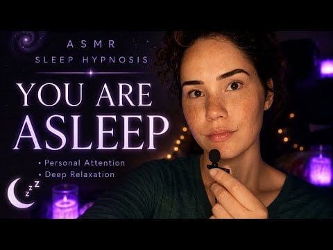 ASMR SLEEP HYPNOSIS Close clicky whispers 