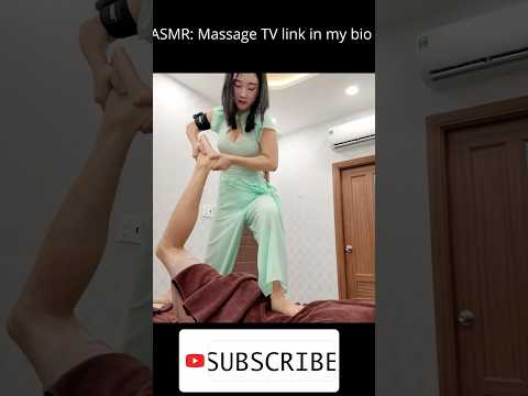 ASMR: Foot Massage at HIT BARBERSHOP #shorts #asmrmassage