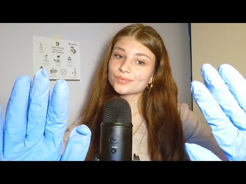 ASMR in depth skin analysis examination