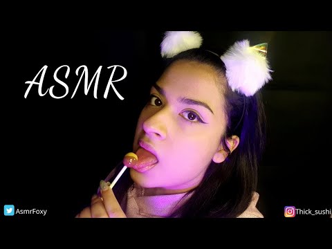 ASMR Lollipop Mouth Sounds 🍭