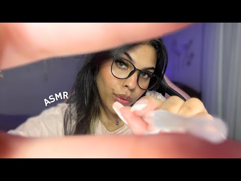 ASMR Eye Cleaning para você dormir 👁️👓