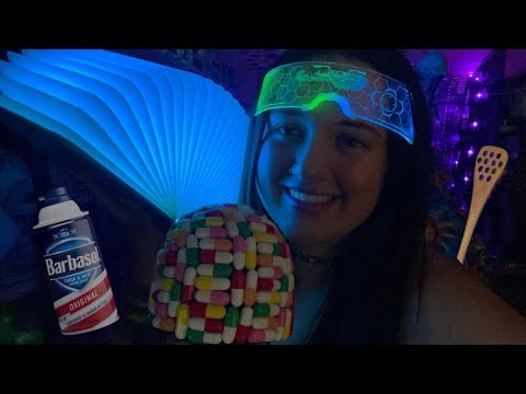 Rizzard of Oz ASMR 🔮 shaving cream, honey spoon, mouth sounds, wooden spoon, tapping, water sounds!