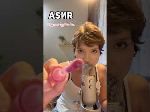 ASMR || Lipgloss application