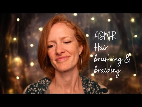 ASMR *Sleepy & Relaxing* Late Night Hair Play with no speaking, layered sounds, and music