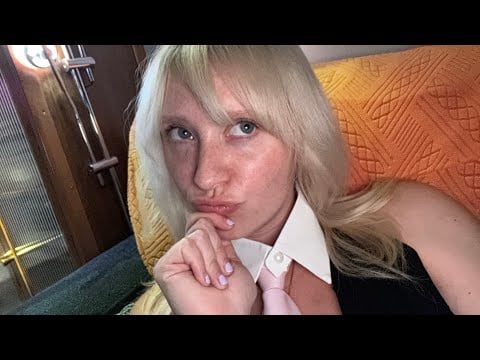 ASMR lofi clothes scratching, rambling, screen tapping