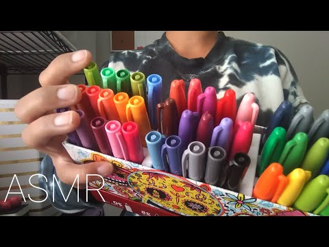 {ASMR} doing your makeup with SHARPIES 💄