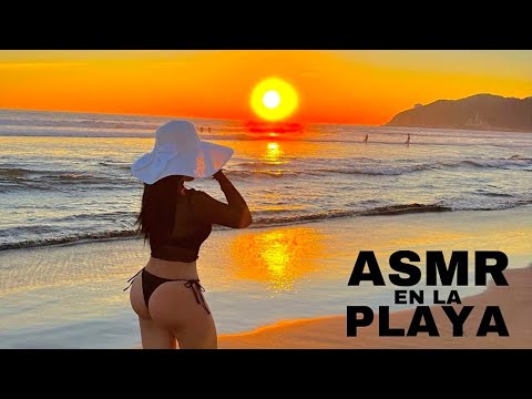 ASMR EN LA PLAYA🏝