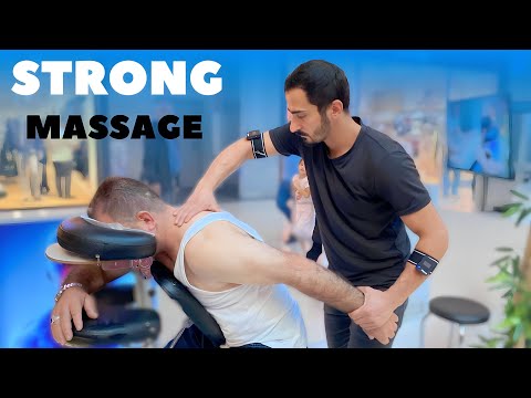 ASMR MASSAGE - STRONG MASSAGE (NECK,SHOULDER,ARM)