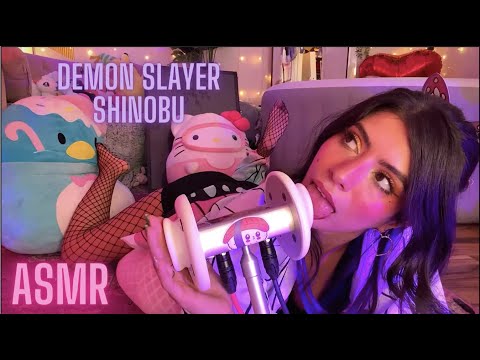 ASMR DEMON SLAYER SHINOBU 🦋 Takes Care of You | FASTEST Ear NOMS