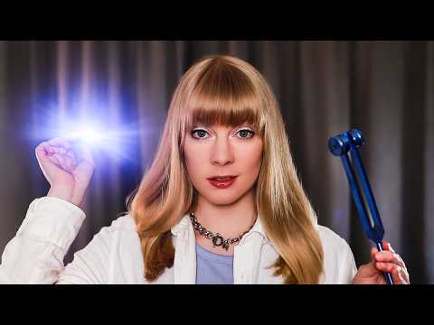 ASMR Cranial Nerve Exam (Doctor is kinda SUS? 🤔) Medical Roleplay For Sleep