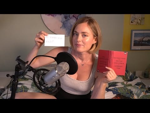 ASMR 🚂 Deutsche Transport-Wörter von 1944 lernen 📕 (britisches Soldatenhandbuch)