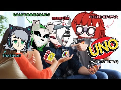 🎉 BIRTHDAY/CHANNEL ANNIVERSARY STREAM DAY 3 🥳 | UNO w/ Uberfish, QuantumMechanic and TrashCat