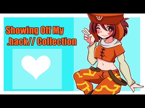 Showing Off My Dot Hack Collection