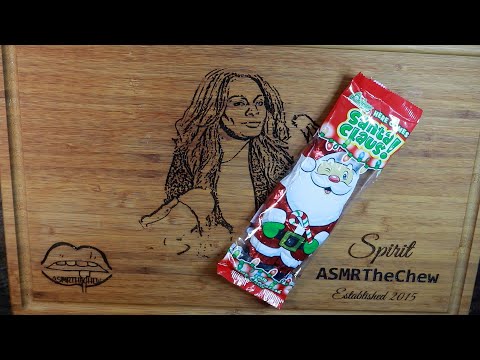 MILK CHOCOLATE SANTABAR ASMR EATING SOUNDS