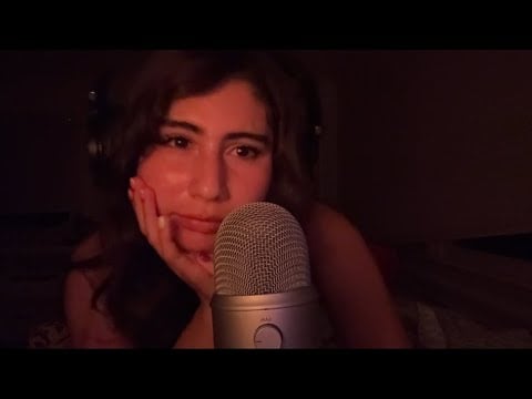 ASMR ~ Rambling life update / Keeping you company ( Super crispy tingly sounds because im a goat )