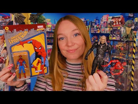 ASMR Action Figure Store Roleplay (Whispered)