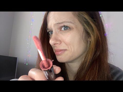 ASMR spit painting you! (mean girl cleans your face roleplay)