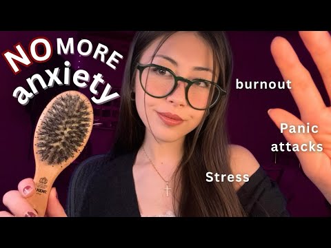 ASMR for Anxiety, Burnout, Panic Attacks & Stress Relief | Personal Attention & Close Up Whispering