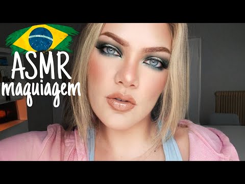 ASMR Maquia e Dorme, Make Poderosa e Voz Suave