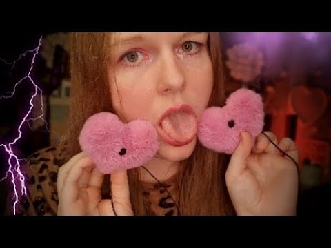 ASMR INTENSE Fluffy Mouth Sounds💞 No Talking (Ear To Ear)