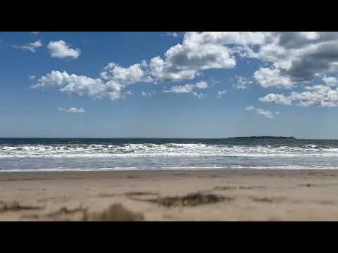 1 HOUR ASMR Ocean Waves on a Hot Summer Day