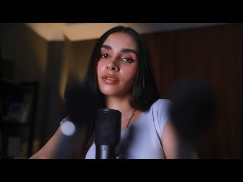 Persian ASMR | ذهنت رو به من بسپر و استراحت کن💤 (صدای لایه ای، نوازش صورت)