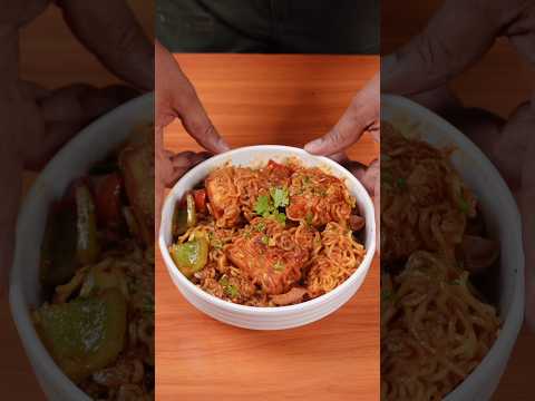 🔥 ASMR Spicy Chili Paneer Maggi 🌶️ | Cheesy Maggi Noodles 🤤 #shorts #asmr