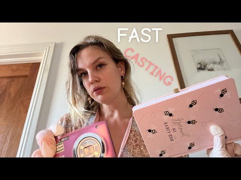 [ASMR] Fast & Aggressive French Movie Casting Director (Latex Gloves)