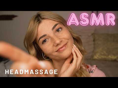ASMR with Ella 💗 Head Massage & Soft Touch | Slow & Relaxing