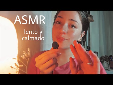 Asmr LENTO & CALMADO para que te relajes profundamente💤😴