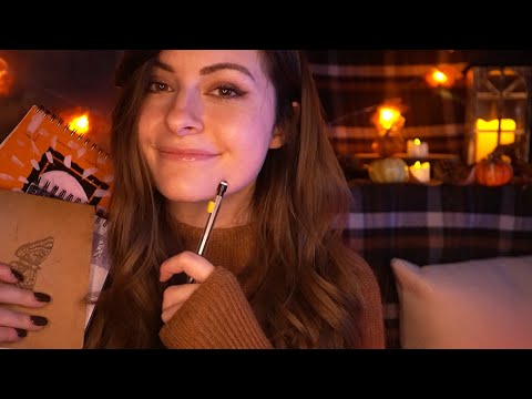 ASMR | Soirée dessin ✏️🍄 (je te montre mes dessins puis on dessine ensemble)