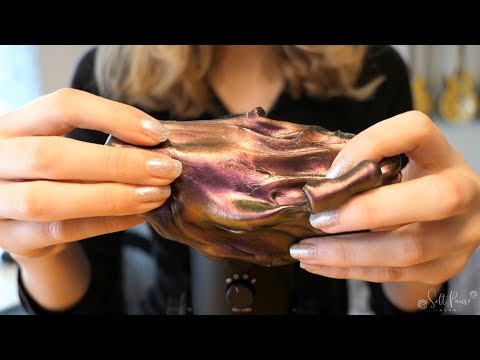 ASMR | Very slimy slime sounds on mic | NO TALKING