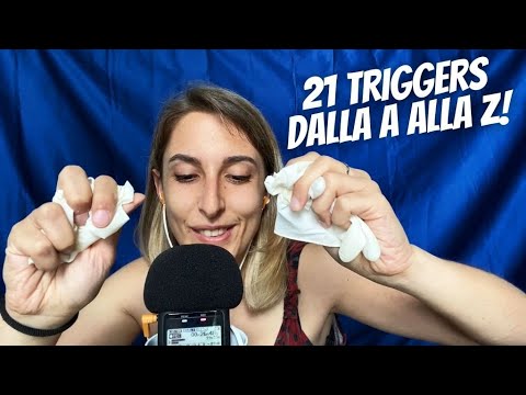 TRIGGERS DALLA A ALLA Z PER IL TUO RELAX | ASMR ITA 💖 WHISPERING