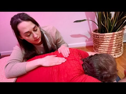 ASMR Restorative Back Massage ✨ Back Scratching, Skin Pulling [Real Person ASMR]