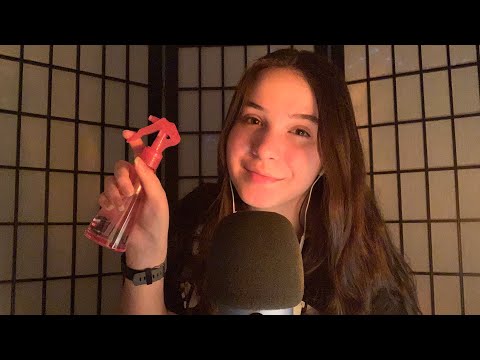 ASMR Spray Bottle (Tapping, Spraying, Lid Sounds)