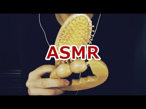 【ASMR】木製品をネイルタッピング Binaural【音フェチ】