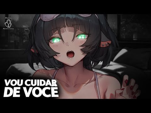 NAMORADA CARINHOSA CUIDANDO DE VOCÊ 💕| ASMR NAMORADA